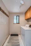 There is a fully-equipped laundry room for your disposal.
